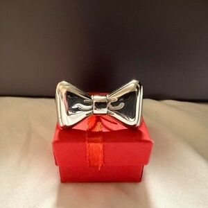 Silver Bow Ring